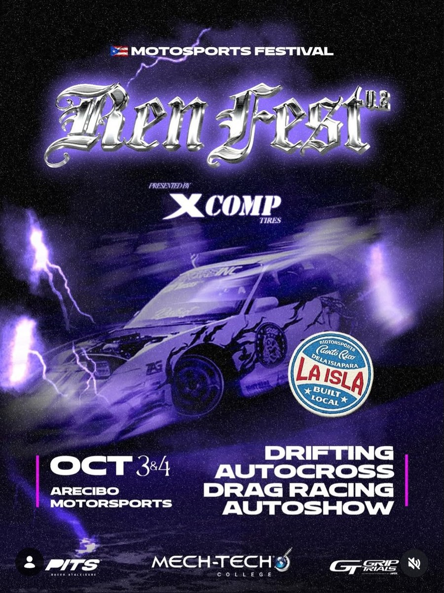Ren Fest: sábado 3 de octubre en Arecibo Motorsports