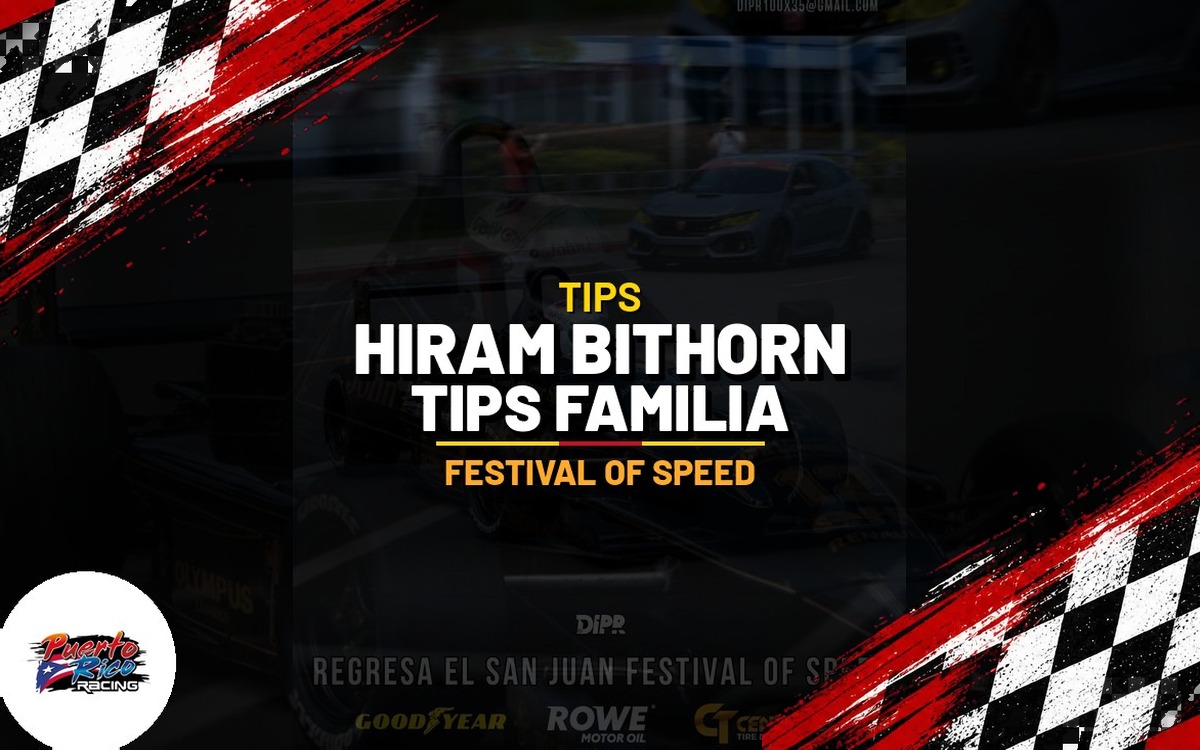 Hiram Bithorn / Festival of Speed: tips de estacionamiento y familia — Puerto Rico Racing