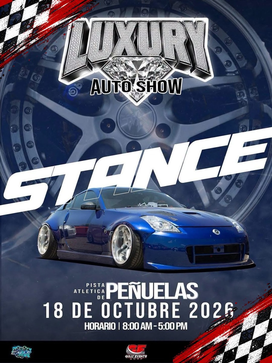 Luxury Auto Show & Stance: sábado 18 de octubre en Peñuelas